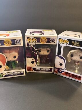pop Hocus Pocus Sanderson Sisters Trio - Green, Purple, White